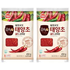 Haepyo 太陽草辣椒醬, 450g, 2個