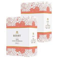 MIHONG 米鴻生醫 彈力膠原蛋白粉 打底莓果 4g, 20條, 2盒