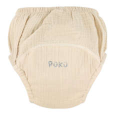 PUKU 藍色企鵝 雲感波浪學習褲, 米杏, 1件