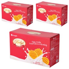 TrangAn 比利時雞蛋奶油鬆餅餅乾, 500g, 3盒