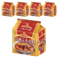 台酒 特饌 川辣水煮牛肉麵 Set, 口感軟嫩, 湯頭麻香濃郁, 15包