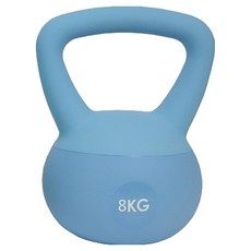 FOSO 8公斤壺鈴 小啞鈴(藍),1入，居家健身器材，核心訓練，重量訓練