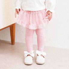 HEJMINI 童款甜美風網紗褲裙