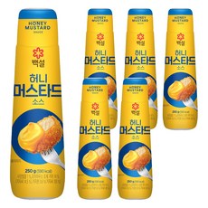 CJ BEKSUL 白雪 蜂蜜芥末醬, 6個, 250g