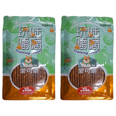 X Chew 愛可嚼 犬用軟骨嚼棒 鯊魚軟骨狗零食, 鮭魚, 150g, 2包