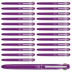 MORRIS Staflo 3C三色原子筆 單支, 深紫色, 24個