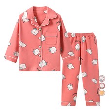 Kids Day 女童睡衣上下裝套組