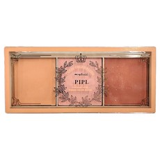 PIPL FANTASY GIRL 三色腮紅, 01 午後時光奶茶, 2個