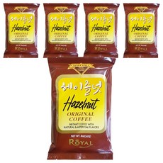 ROYAL 榛果風味即溶咖啡粉, 227g, 1包, 5包