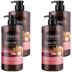 KERASYS 摩洛哥堅果油護髮乳 白麝香, 1L, 4瓶