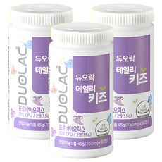 Duolac 日常兒童益生菌, 60顆, 3罐