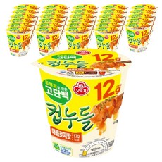 오뚜기컵누들 고단백 매콤로제맛 48g, 60개
