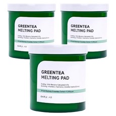 BARULAB 綠茶舒緩爽膚棉墊, 150片, 3罐