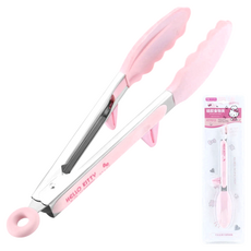 Chefmade學廚 Hello Kitty 食物沙拉點心夾 - 不鏽鋼矽膠食物夾, 1支