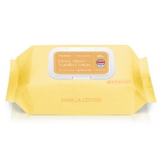 香草棉，一種用於 I'm Clean 烘乾機的織物柔軟劑, 80張, 1個