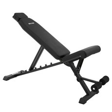 멜킨스포츠 멜킨 볼튼 인클라인 벤치 + 헤드 레스트 세트, 카본 그레이