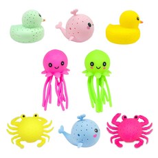 Barun Korea 軟Q水球 海洋朋友 8件組, 混合色, 1套