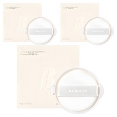 바닐라코 커버리셔스 얼티밋 화이트 쿠션 파운데이션 리필 14g, 21 아이보리, 3개