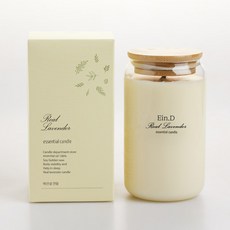 Candle Department Store 融蠟燈用Real香氛蠟燭, 薰衣草香, 460g, 1罐