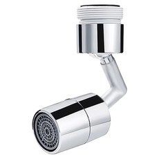 萬向水龍頭 基本款, 720度旋轉, 金屬材質, 1組