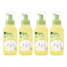 GREEN FINGER 綠手指 My Kids Plus三麗鷗版孩童潔顏慕斯, 4瓶, 200ml