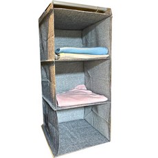 Market Gamsung 掛式收納盒 3格款, 灰色, 1個