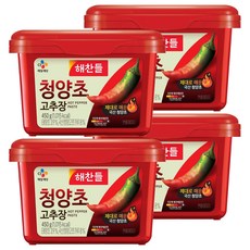 CJ Haechandle 好餐得 青陽辣椒辣椒醬, 450g, 4個