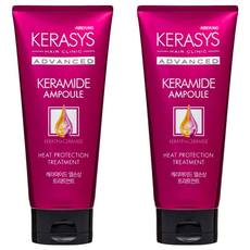 KERASYS 專業安瓶熱損護髮素, 200ml, 2條