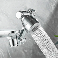 1080°機械臂水龍頭, 多點連結, 旋轉方向更多元, 多方位清洗無煩惱, 17 x 5cm, 2個