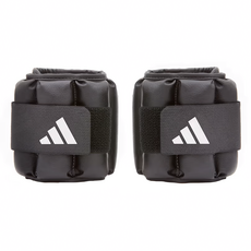 adidas 愛迪達 可調式負重護腕 護踝 2kg 2個, 1組, 黑色