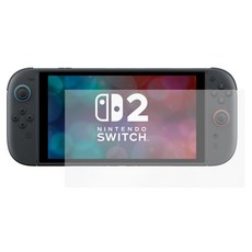 Switch2遊戲主機鋼化膜/防指鋼化玻璃 藍光版, TNS-3166B, 透明色, 1個
