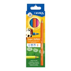 LYRA Hangaram Art Town 超級菲比彩色鉛筆套組霓虹色, 6色, 1組