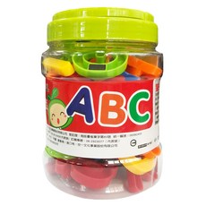 世一 益智磁鐵ABC, 1罐, 52個