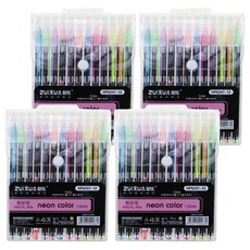 ZUIXUA 最炫 耀眼裝飾筆 12色套組 1.0mm, 粉彩色, 4套