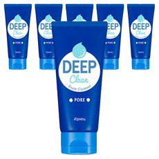 어퓨 딥 클린 폼클렌저 포어, 130ml, 6개