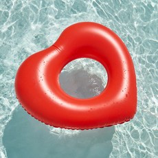 SWIM ABOUT 大型泳圈 120cm, 愛心, 1個