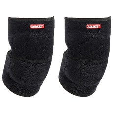 AOLIKES 奧力克斯 護膝 0216 OK布料 加厚海綿, L, 黑色, 2個