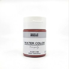 쉴드 모노폴리 수채화물감 갈색, 250ml, 1색