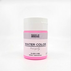 쉴드 모노폴리 수채화물감 분홍색, 250ml, 1색