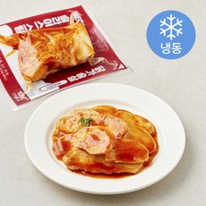 허닭 슬라이스 스팀 닭가슴살 불닭소스 (냉동), 100g, 5개, 1개입