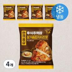 한끼통살 후식주먹밥 참기름김치치즈맛 (냉동), 100g, 20개