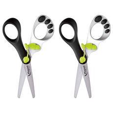 Maped 熊貓舒適省力剪, 顏色隨機, 2支