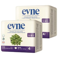 이브네 유순 입는 오버나이트, 대형, 4개입, 2세트