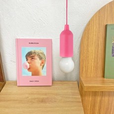 레나에너지 당기는 LED 줄전구 무드등, 핑크