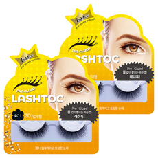 lashtoc 一觸式3D假睫毛, 3D立體型, 2個
