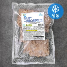 바른웰 하와이안 그릴스테이크 10개입 (냉동), 1kg, 1개
