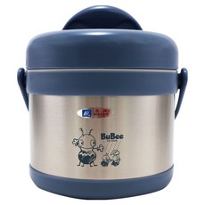 三光牌 源味 二層高真空304不鏽鋼燜燒提鍋 藍色 1.1L 786g, 1個