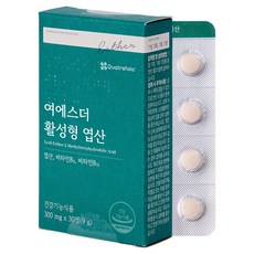 ESTHER FORMULA 艾絲德活性葉酸 9g, 30錠, 1個