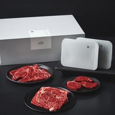 설성목장 무항생제 1++등급 한우 명품설 세트 등심250*4+채끝250g*2+안심250g*2, 2kg, 1세트
