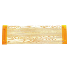 ZHCN2214 病床用長度固定型木製餐桌板, 大片109x31x1.5cm, 木紋色